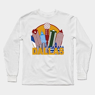 Dallas Skyline Long Sleeve T-Shirt